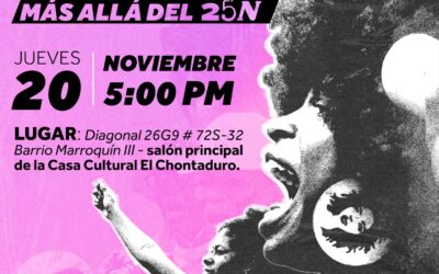 25N: Más Allá de la Conmemoración, Acciones por una Vida Libre de Violencia en el Oriente de Cali